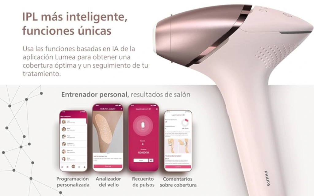 Philips Lumea 9900: La Depiladora IPL con IA que Revoluciona la Depilación en Casa