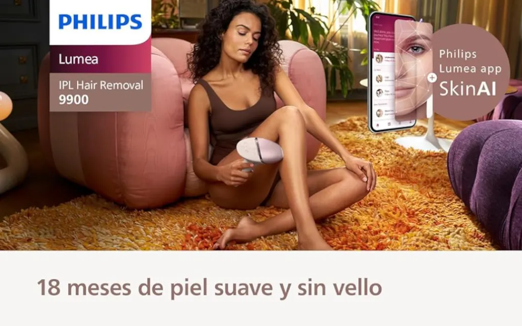 Philips Lumea 9900: La Depiladora IPL con IA que Revoluciona la Depilación en Casa